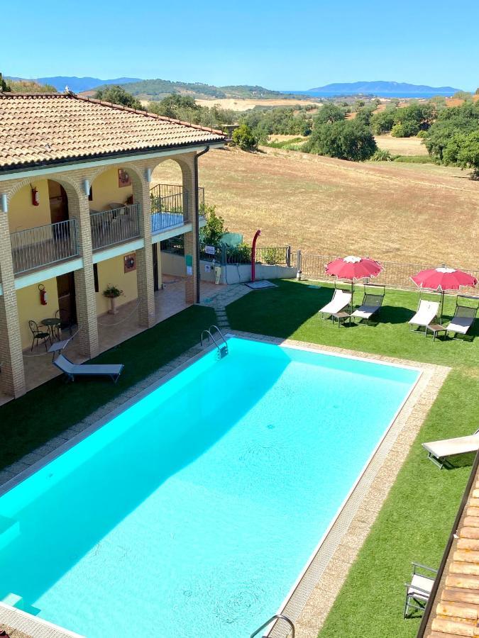 Hotel Ristorante Le Querciolaie Dei Ricci Fonteblanda Eksteriør billede